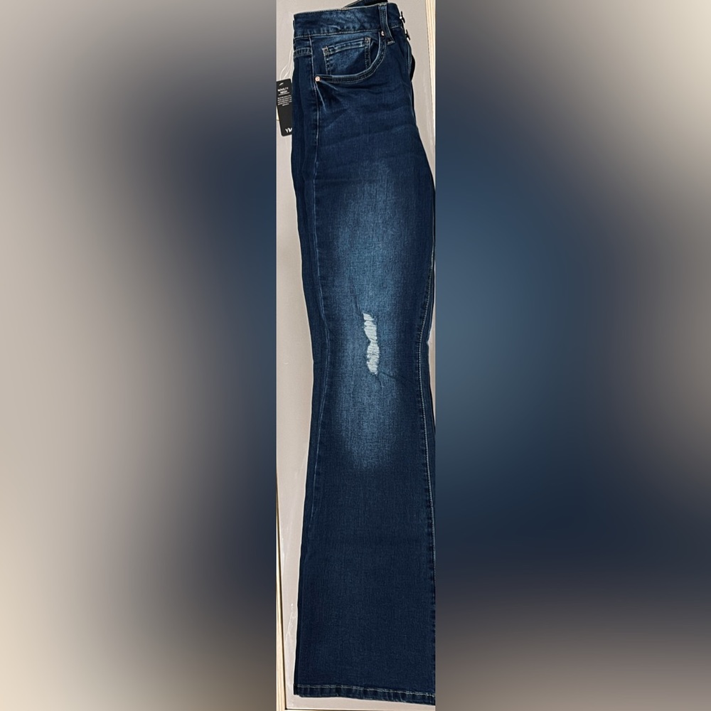 YMI, size 7, dark blue jeans